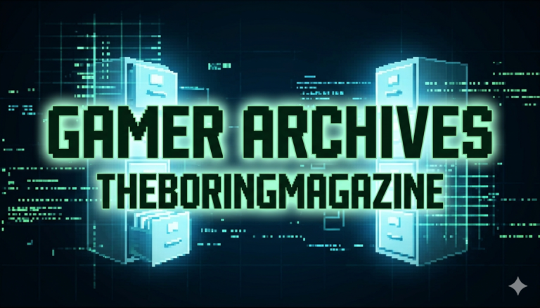 Gamer archives theboringmagazine