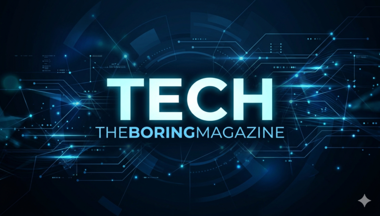 tech theboringmagazine