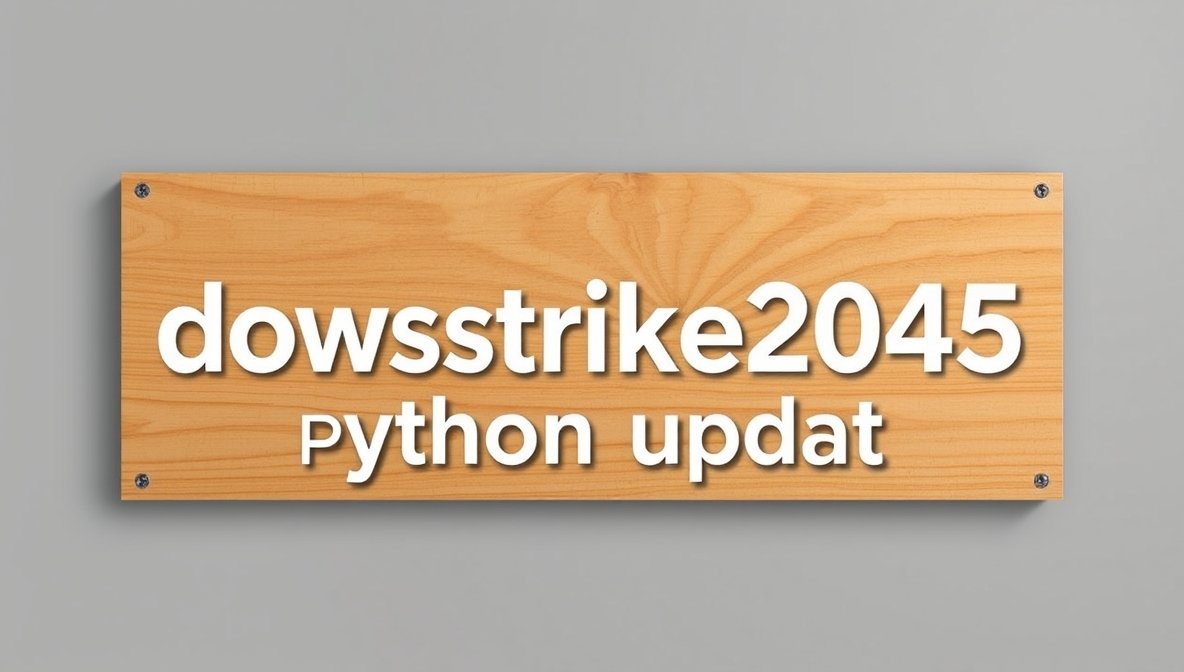 software dowsstrike2045 python update